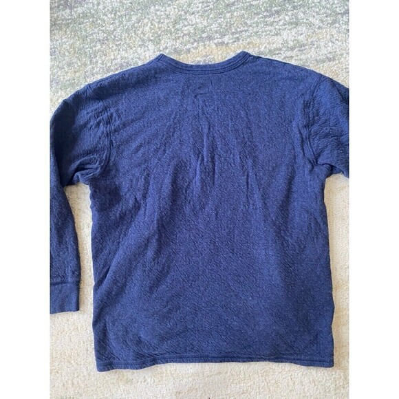 Duofold Wool Blend RN15763 Thermal Shirt Sz XL Blue - Picture 2 of 7